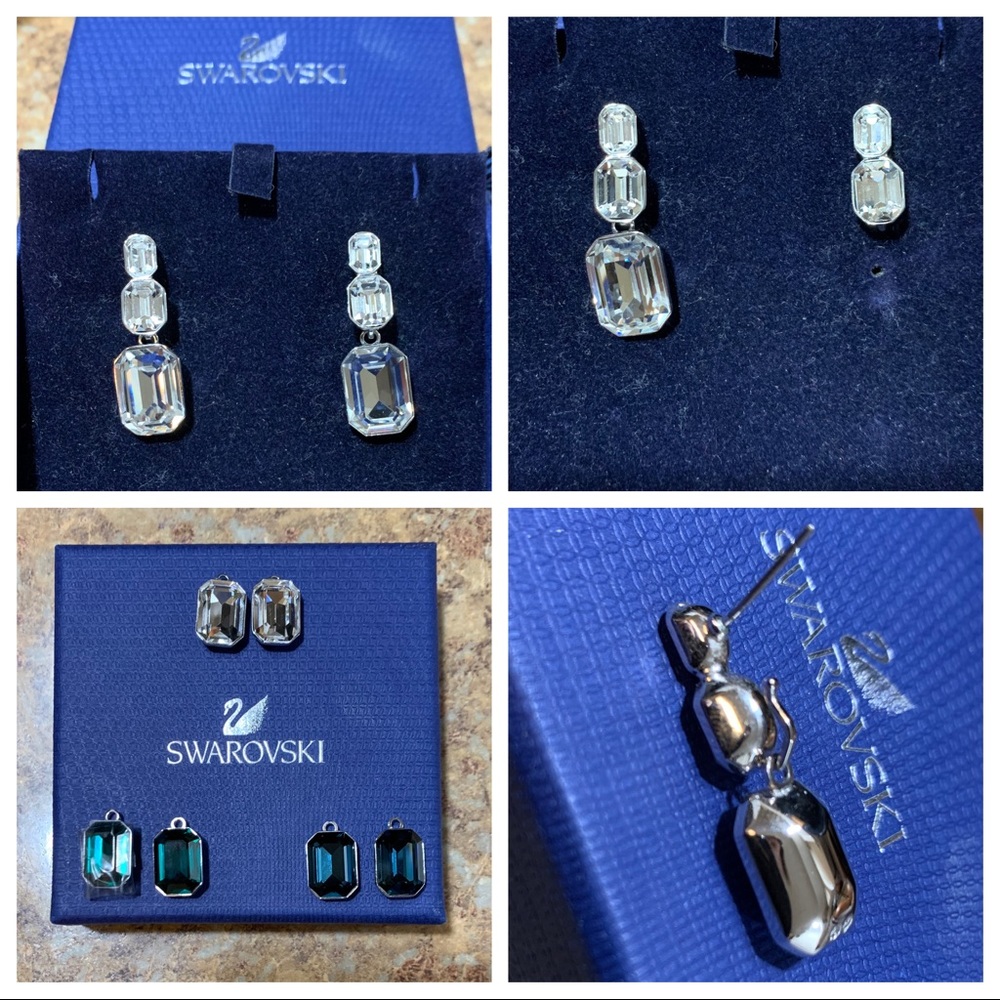 RETIRED SWAROVSKI EARRINGS